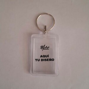 Pak 10 Llaveros Acrílicos Portafotos Personalizados