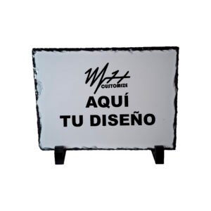 Marco de Piedra Rectangular Sublimable 20x14 cm